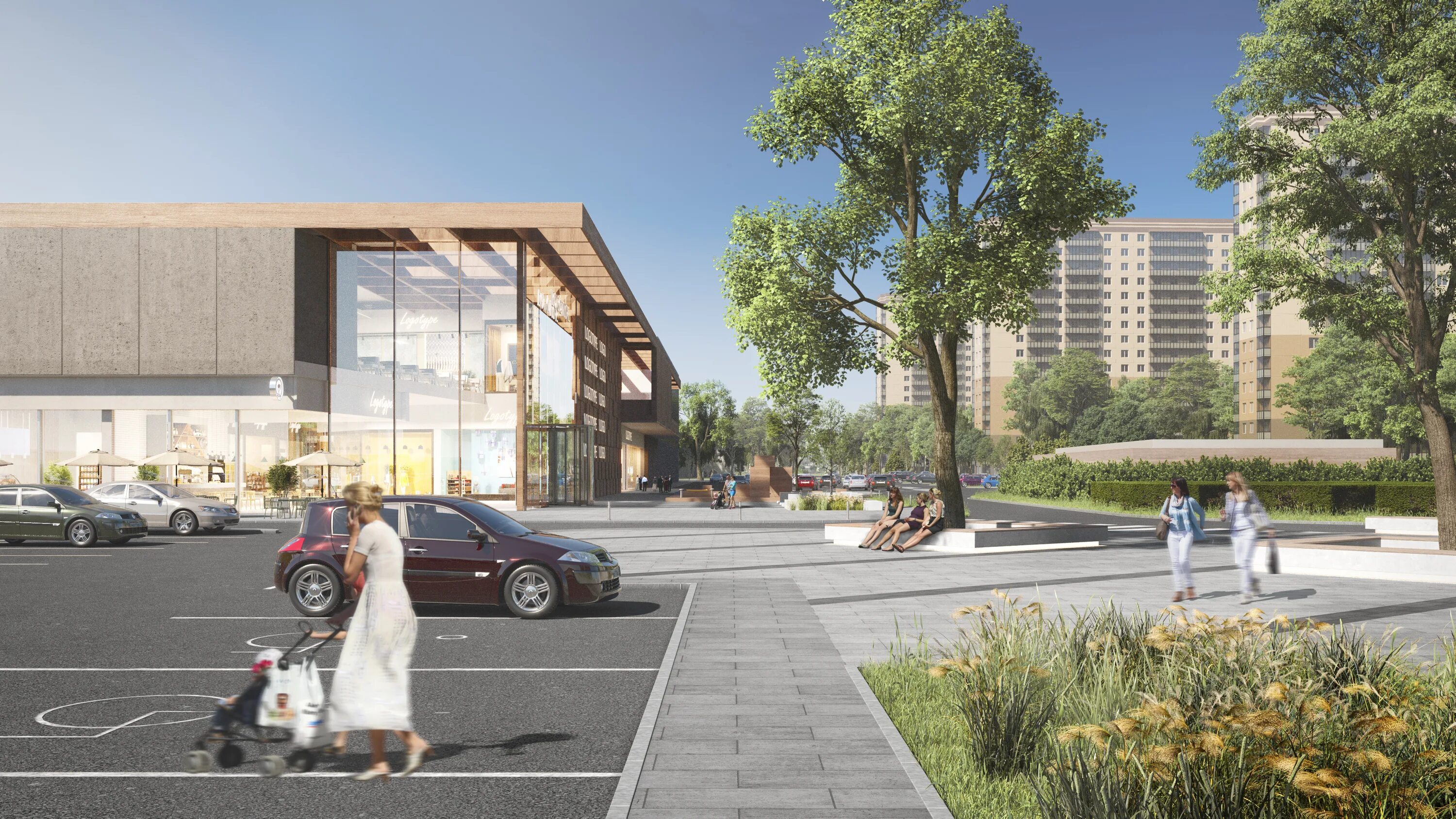 тц небо мурино