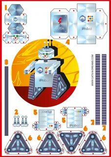 Схемы моделей роботов