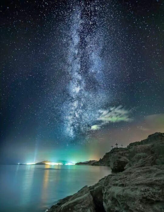The Milky Way and the Storm La voie lactée, Ciel nocturne, Photographie de paysa