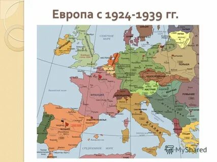 Европа 1939