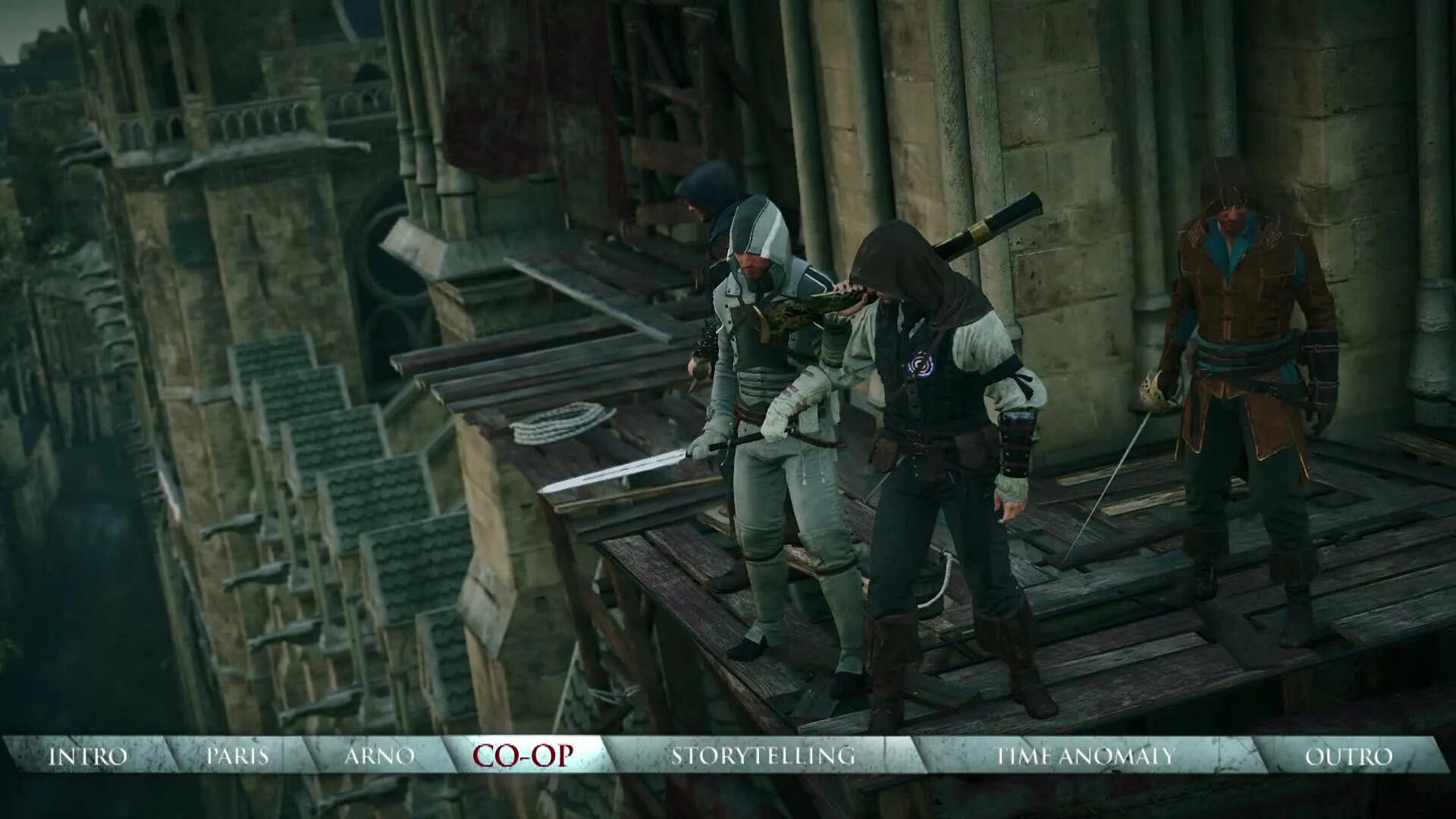 Assassin unity как начать новую игру. Assassins creed unity спасти патона.