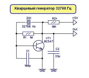 Кварц схема