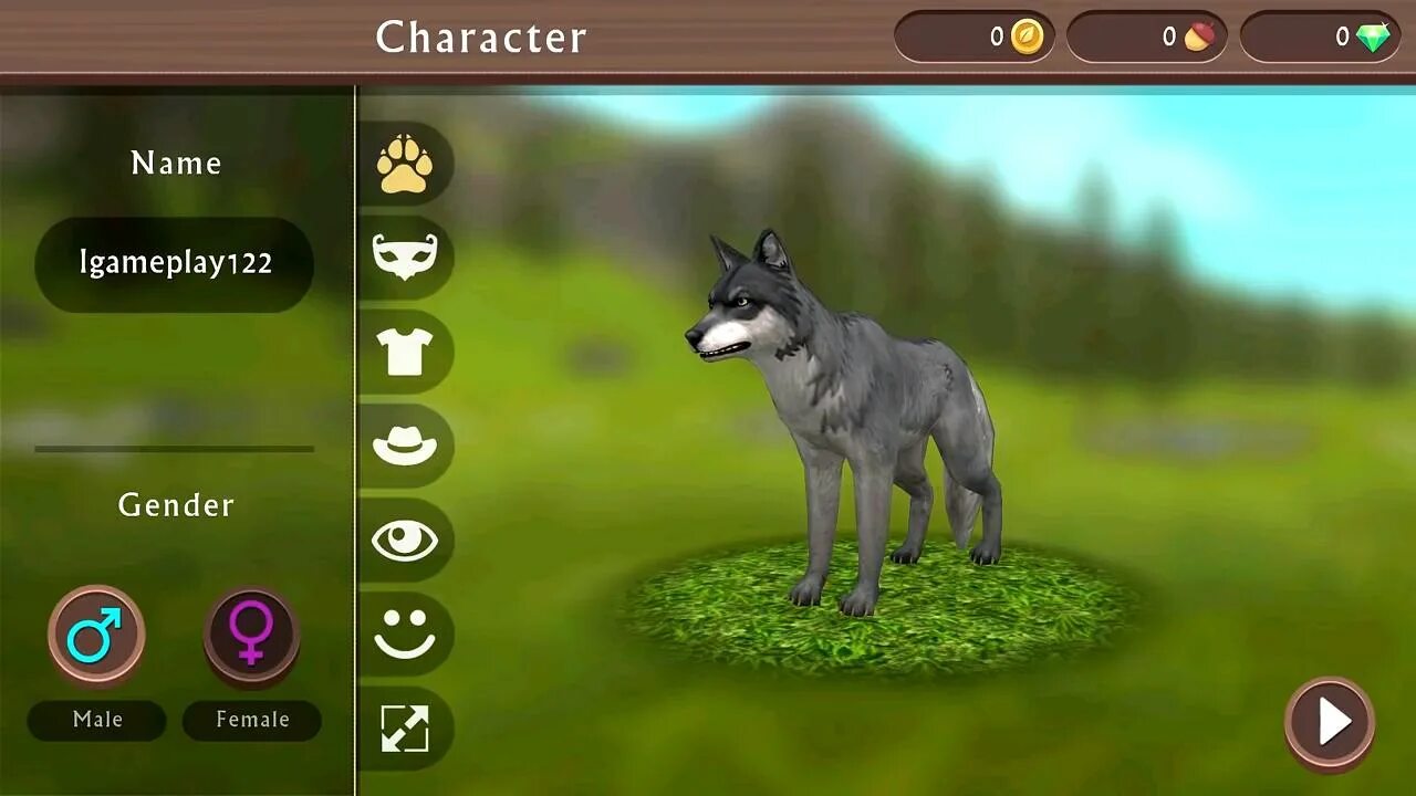 Игра создай животных