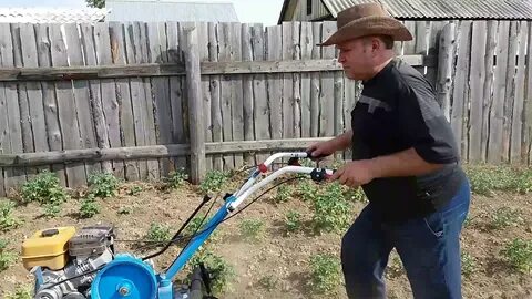 Работа мотокультиватора видео