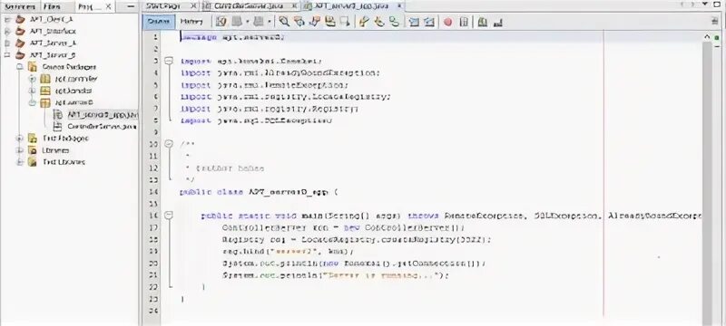 Error invoking remote method. Error invoking remote method