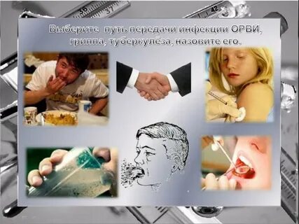 Инфекции через оральный