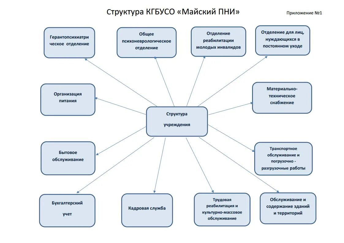 Содержание интерната. Организационная структура психоневрологического интерната. структура психоневрологического интерната. структура пни. структура деятельности психоневрологического интерната.