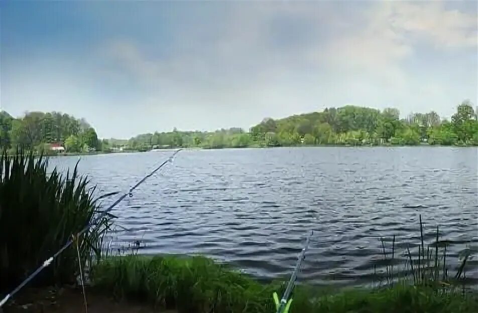 Участок на берегу водохранилища