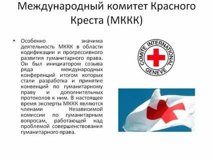 Международная конвенция красного креста