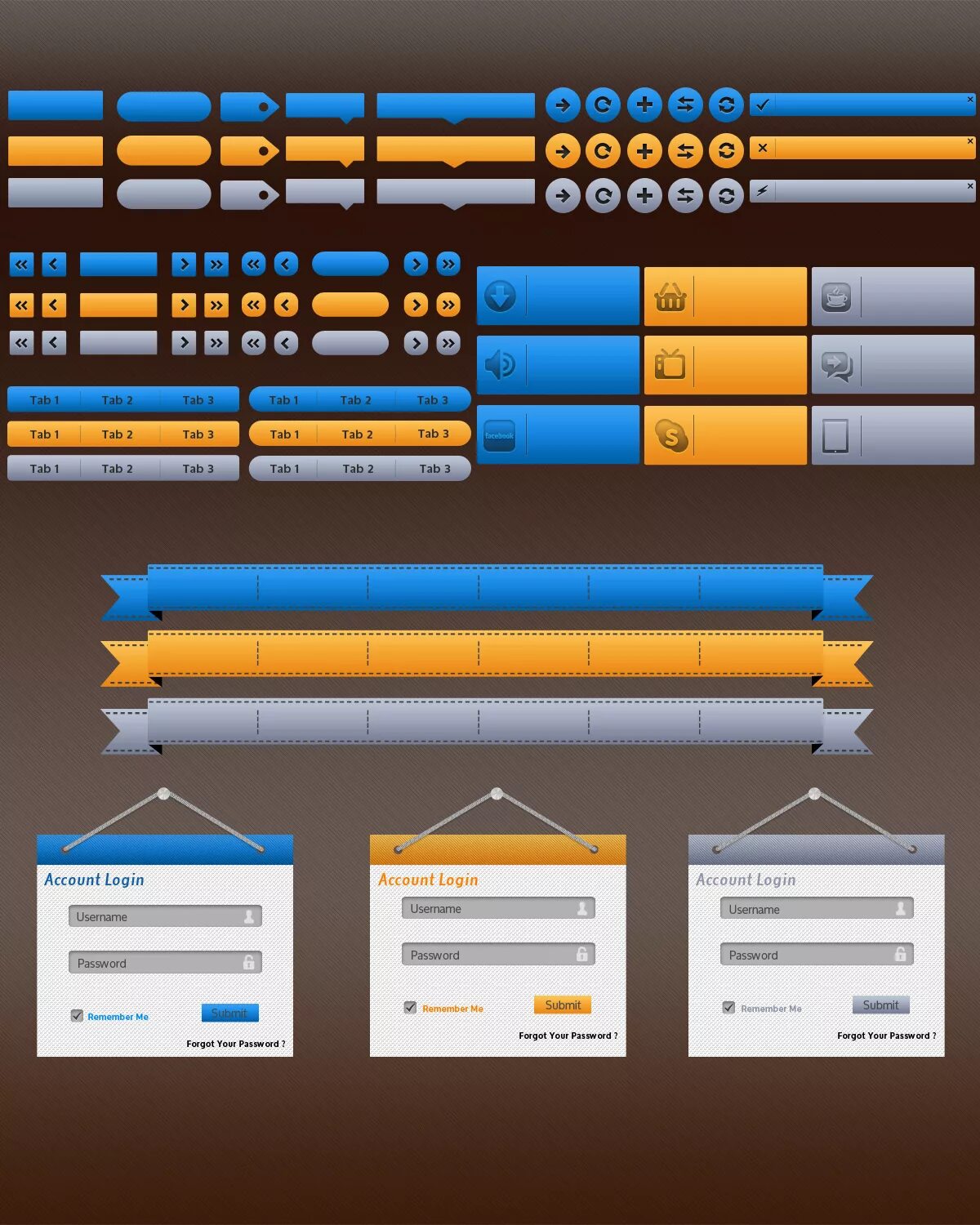 Website elements