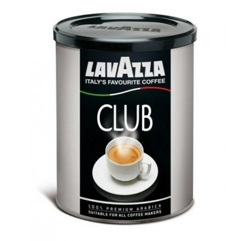 Кофе арабика банка. Лавацца клаб ж/б. Кофе молотый Lavazza Club 250г. Lavazza Club Coffee молотый. Кофе "Lavazza" 250гр.