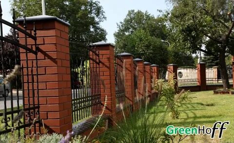 Фото кирпичный столбов