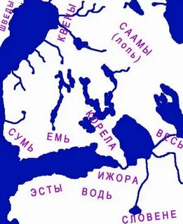 Первая причина переселения карельского и ижорского населения