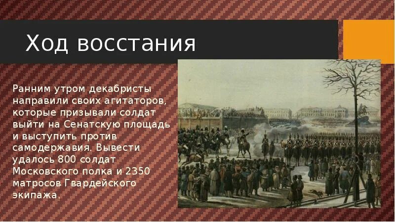 Ход дня. Ход Восстания Декабристов 14 декабря. Декабрьское восстание 1825 ход Восстания. Восстание Декабристов ход Восстания. Восстание Декабристов 19 ноября 1825.