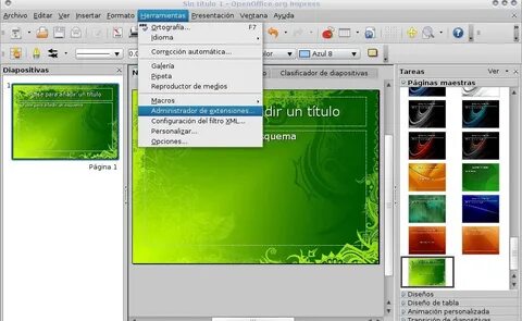 Powerpoint impress