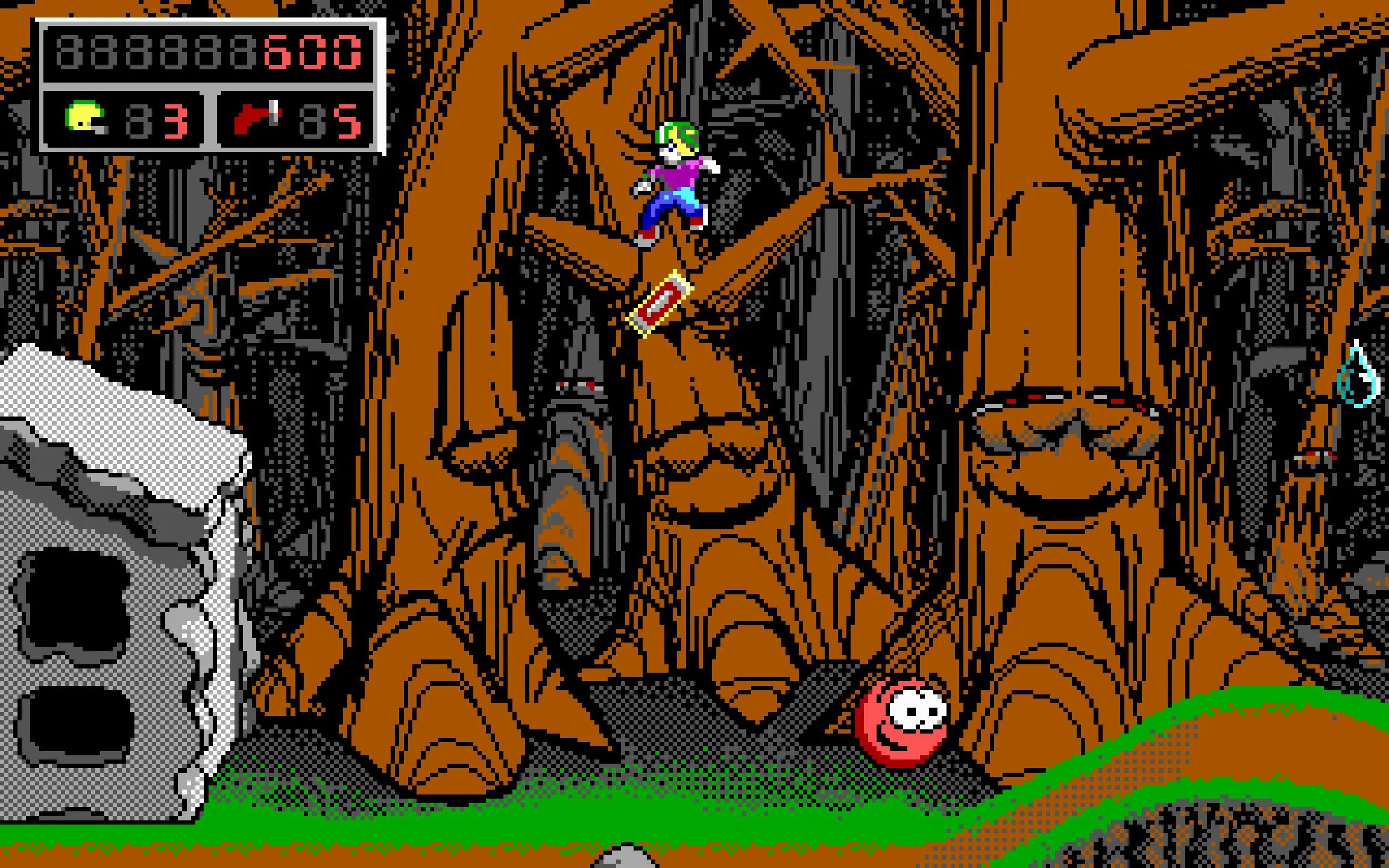 Retro commander. Игра commander keen. игра keen 4. dos игра keen commander. коммандер кин 4.