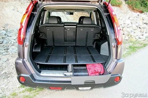 Доработка багажного отделения - Nissan X-Trail II (t31), 2 л, 2011 года стайлинг