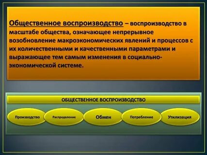 Образование в системе общественного воспроизводства