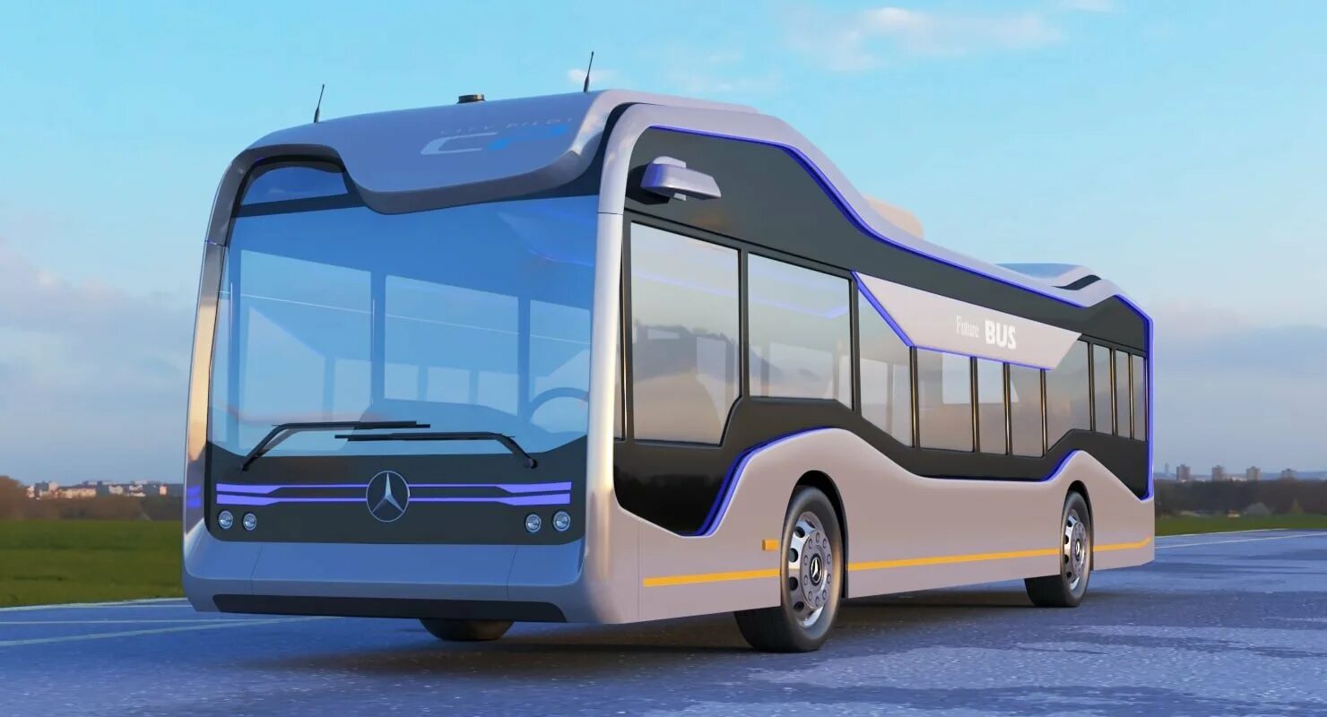 Электробус будущего. Mercedes-benz фьючер bus. mercedes benz bus 2025. автобус мерседес 2025. электробус мерседес.