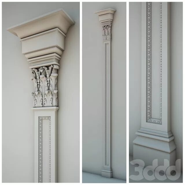 Колонны и пилястры. Пилястра decor dizayn d201-60. колонна полуколонна пилястра. пилястры в готике. пилястра decor dizayn dd201.