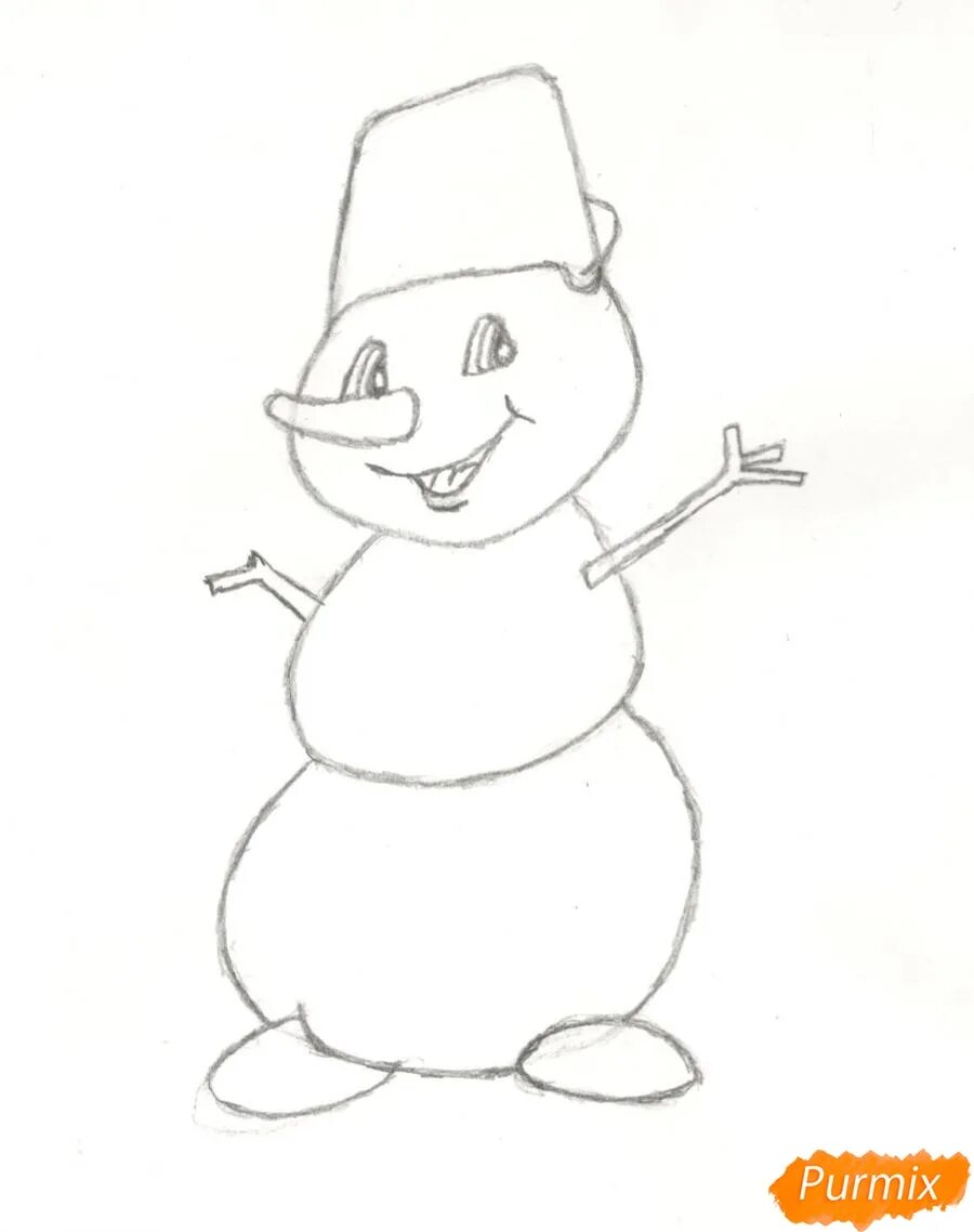 Нарисовать снеговика. Снеговик с елкой карандашом. Как нарисовать простым карандашом снеговика. Снеговик карандашом. Снеговик карандашом сложный.
