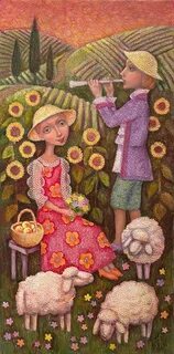 Наивное искусство художники