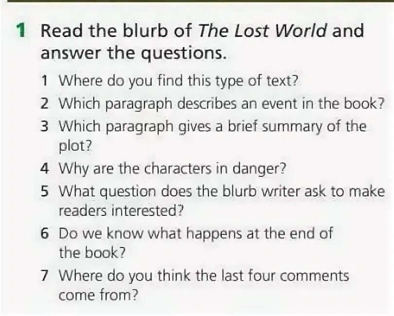 Read the paragraph and answer the questions. Blurb of the book. Blurb of a Xamsa. Read the paragraph and question