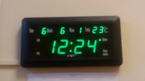Как часы сделать на будильнике часы