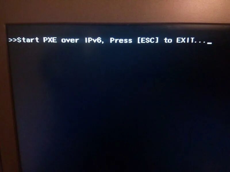 PXE загрузка. Start PXE over ipv6. PXE over ipv4 при запуске. PXE ошибки. Pxe over ipv4