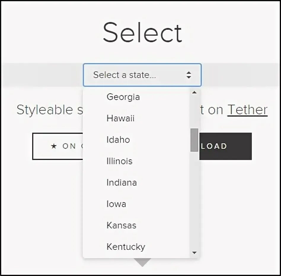 Selector js