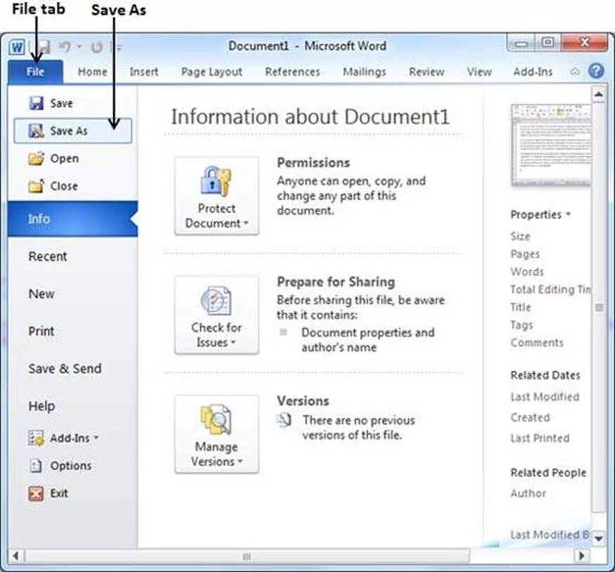 MS Word 2010 Формат сохранения. Save a document. Сохранить как ворд 2010. Tab файл.