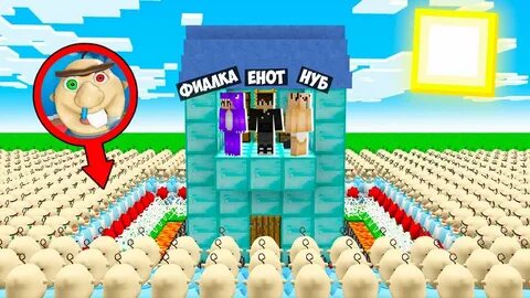 Видео енота и нубика