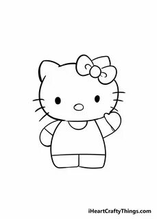 Рисунок hello kitty поэтапно (49 фото) .