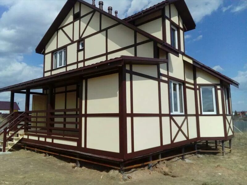 фахверк бавария термохаус. фасад осп фахверк. под фахверк. стиль фахверк бавария. под фахверк.