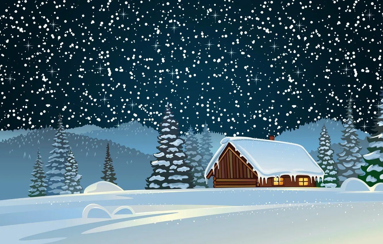 Снег рисунок. Зима мультяшная. Зимний пейзаж мультяшный. Снегопад для детей. Зима рисунок.