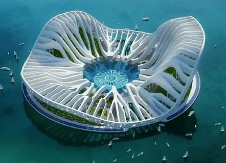 LILYPAD FLOATING CITY CONCEPT, ENGLAND Architecture Durable, Architecture D...