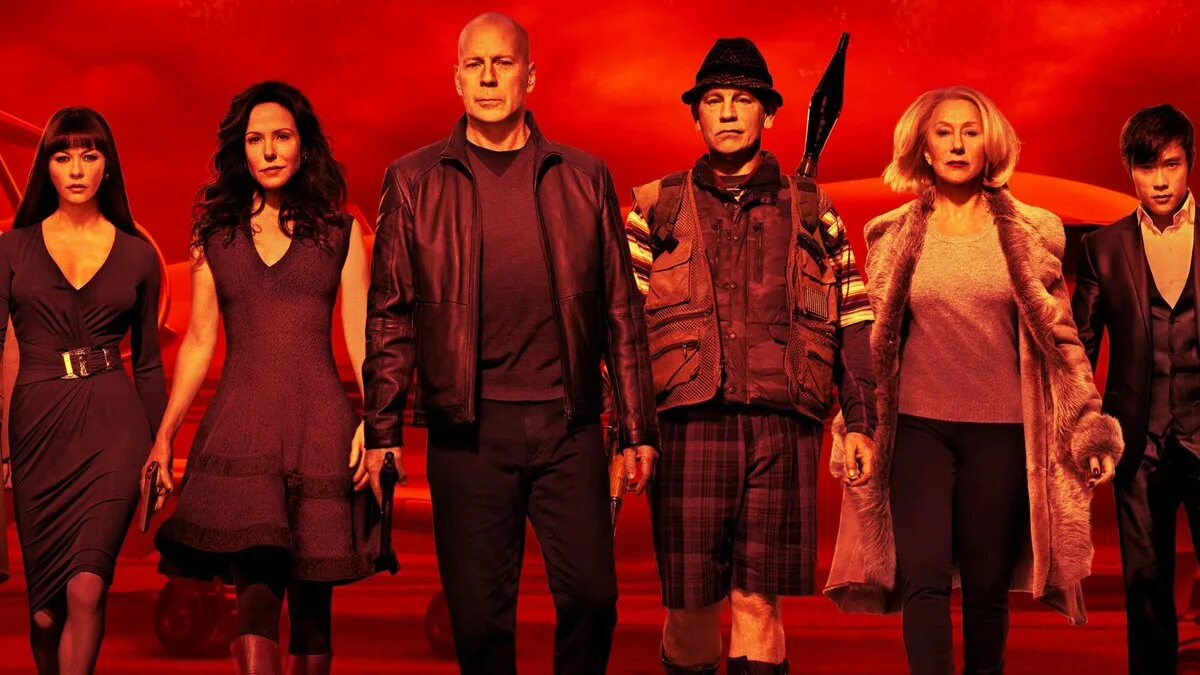 Брюс Уиллис Red 2. Джон Малкович Рэд 2.