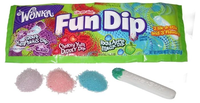Fun Dip. Candy Dips. Сладкий порошок fun Dip.