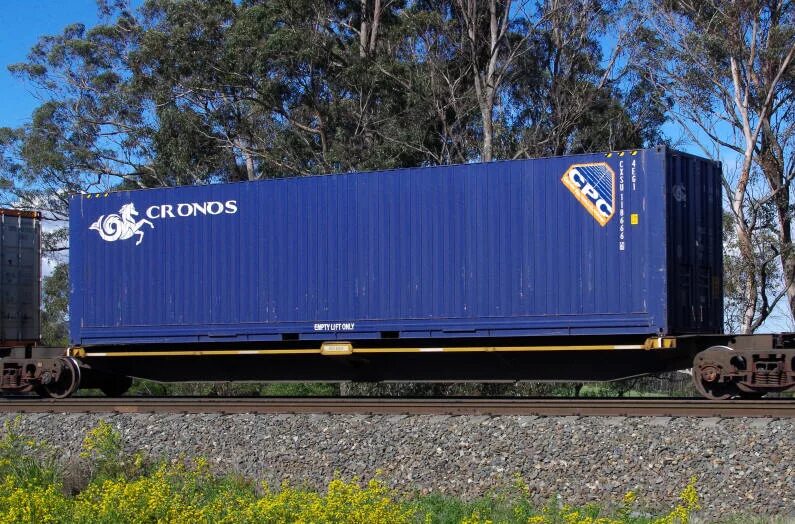 Container tracking track