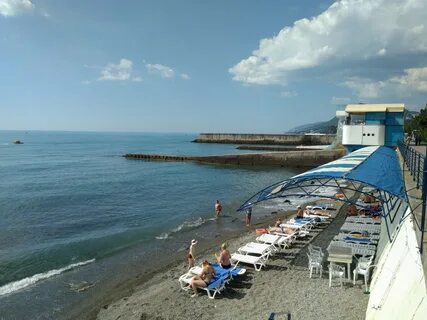Берег алушты фото