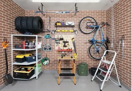 Организация пространства в гараже.