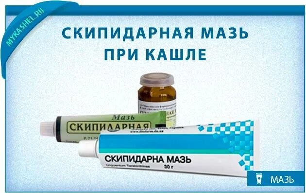 Какие мази при бронхите
