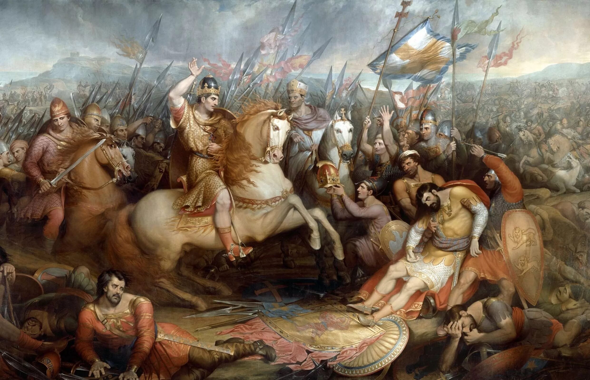 Битва при Гастингсе 1066. Битва при Гастингсе Король Гарольд. Завоевание Англии Вильгельмом завоевателем. Битва при гастингсе год