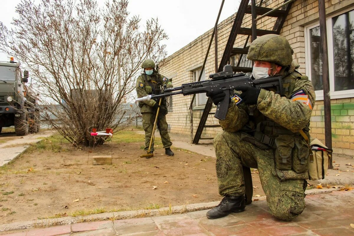 Охраняемый военный объект