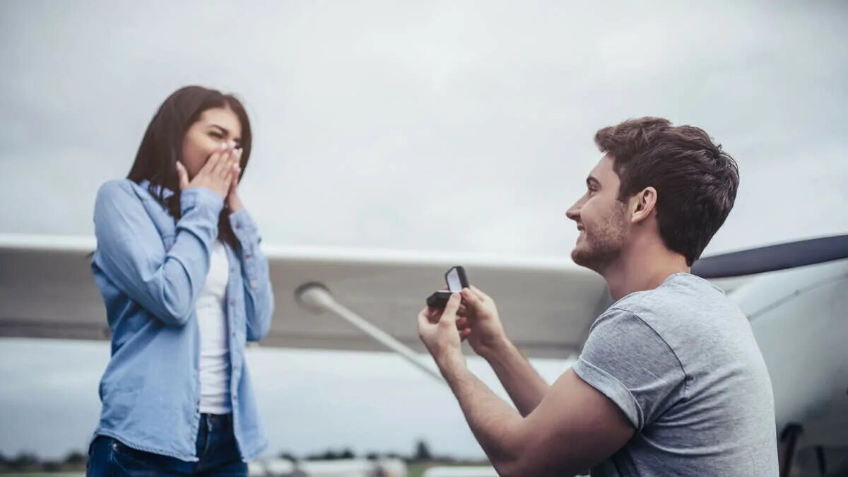 Man proposes. Man proposes