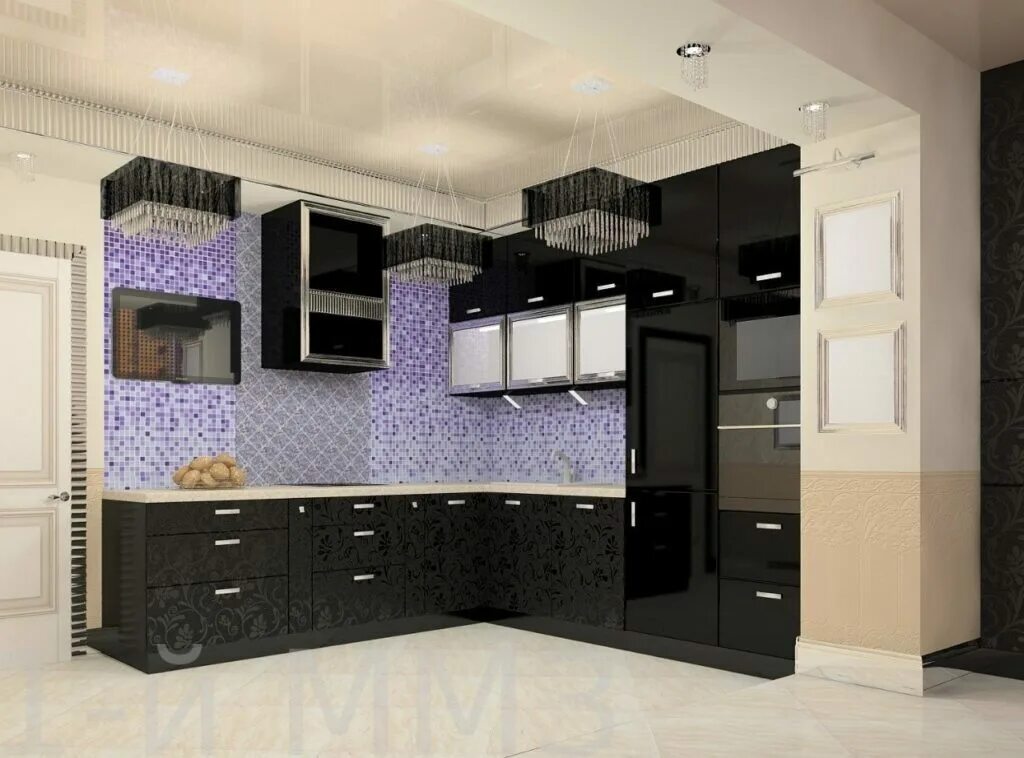 Кухня фэнтези грасс трия. Кухни 9кв м стиль хайтек. Кухонные гарнитуры угловые. Дизайнерские кухни. Кухонный гарнитур угловой дизайн.