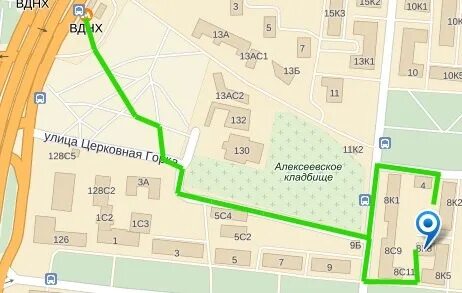 Метро вднх ул