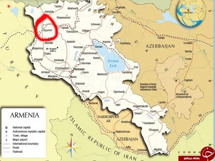 Где армянский город