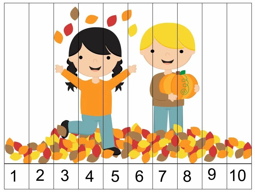 Осенние математические пазлы. Математические пазлы осень для дошкольников. Математические пазлы для детей. Математические пазлы для дошкольников.