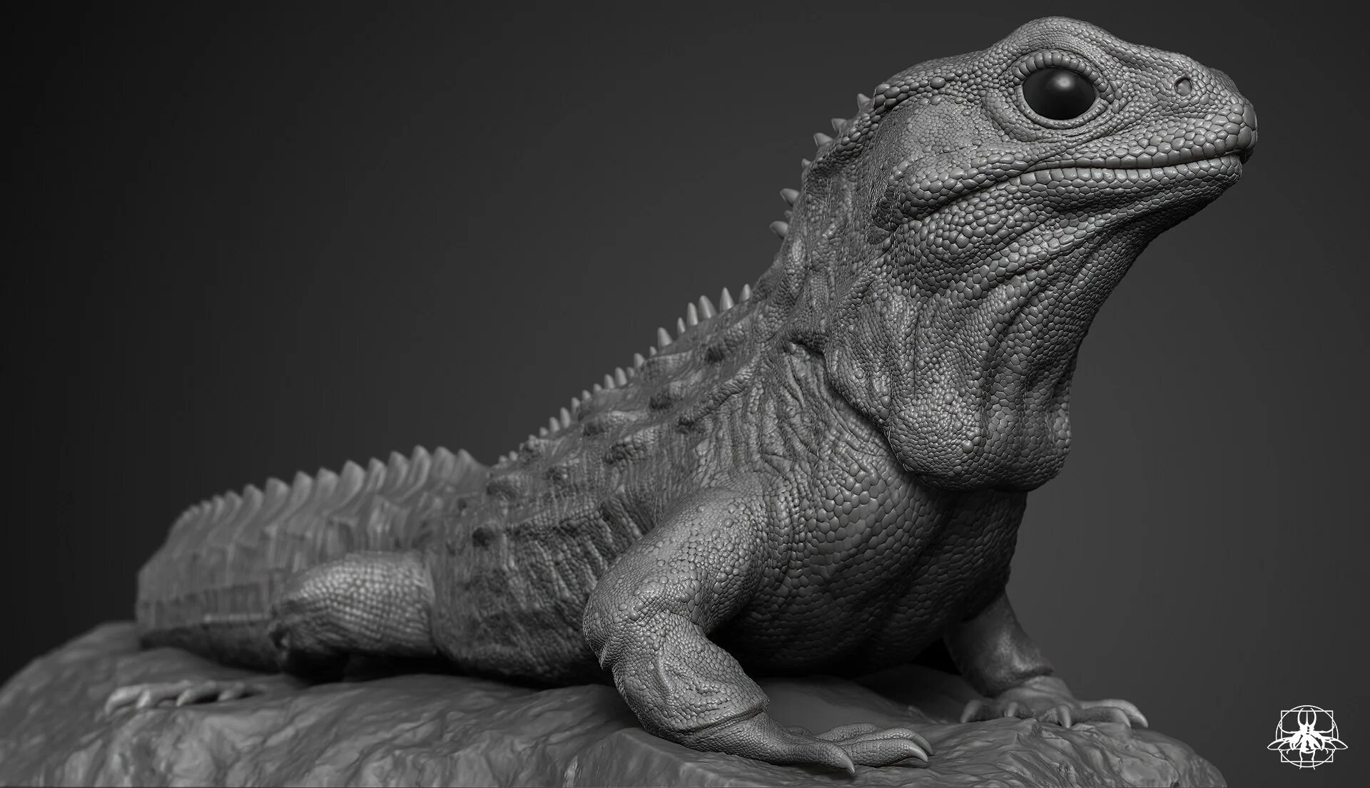 Ящерица 3 д. Zbrush ящерица. Туатара ящерица. Ящерица 3д модель. Ящерица 3d.